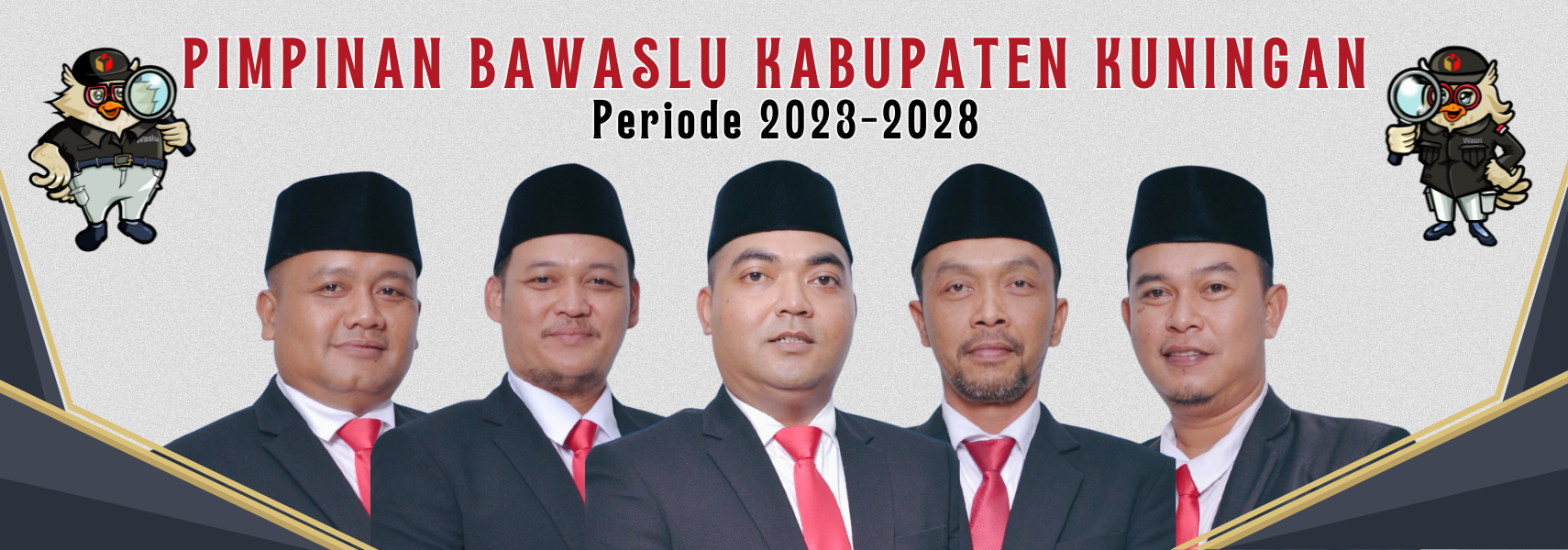 Pimpinan Bawaslu Kabupaten Kuningan Periode 2023-2028