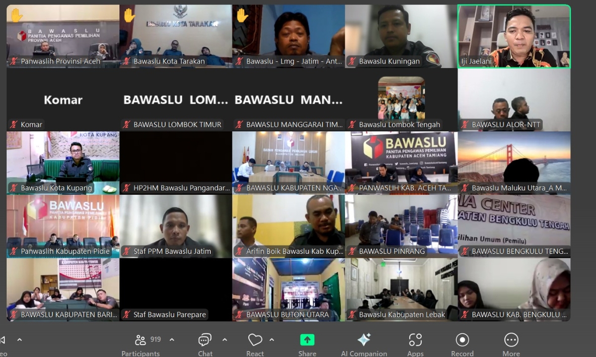 Rakornas PPDB Virtual