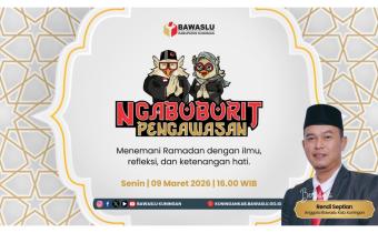 #NgabuburitPengawasan Bawaslu Kab. Kuningan, Episode 4. Bersama Rendi Septian (Anggota Bawaslu Kab. Kuningan) dengan Strategi Menghadapi Hoaks dan Manipulasi Opini Publik.